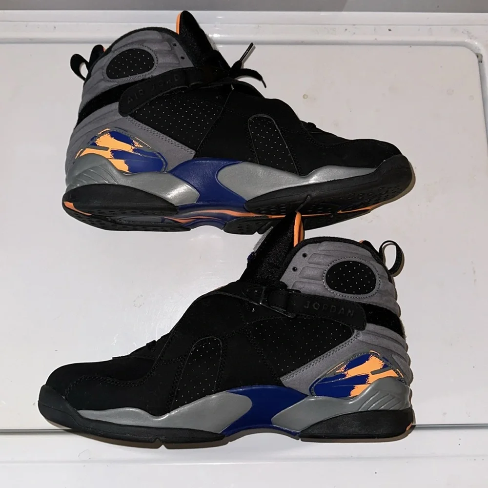 Air Jordan 8 Retro (suns colorway) sz 13 - Picture 2 of 9